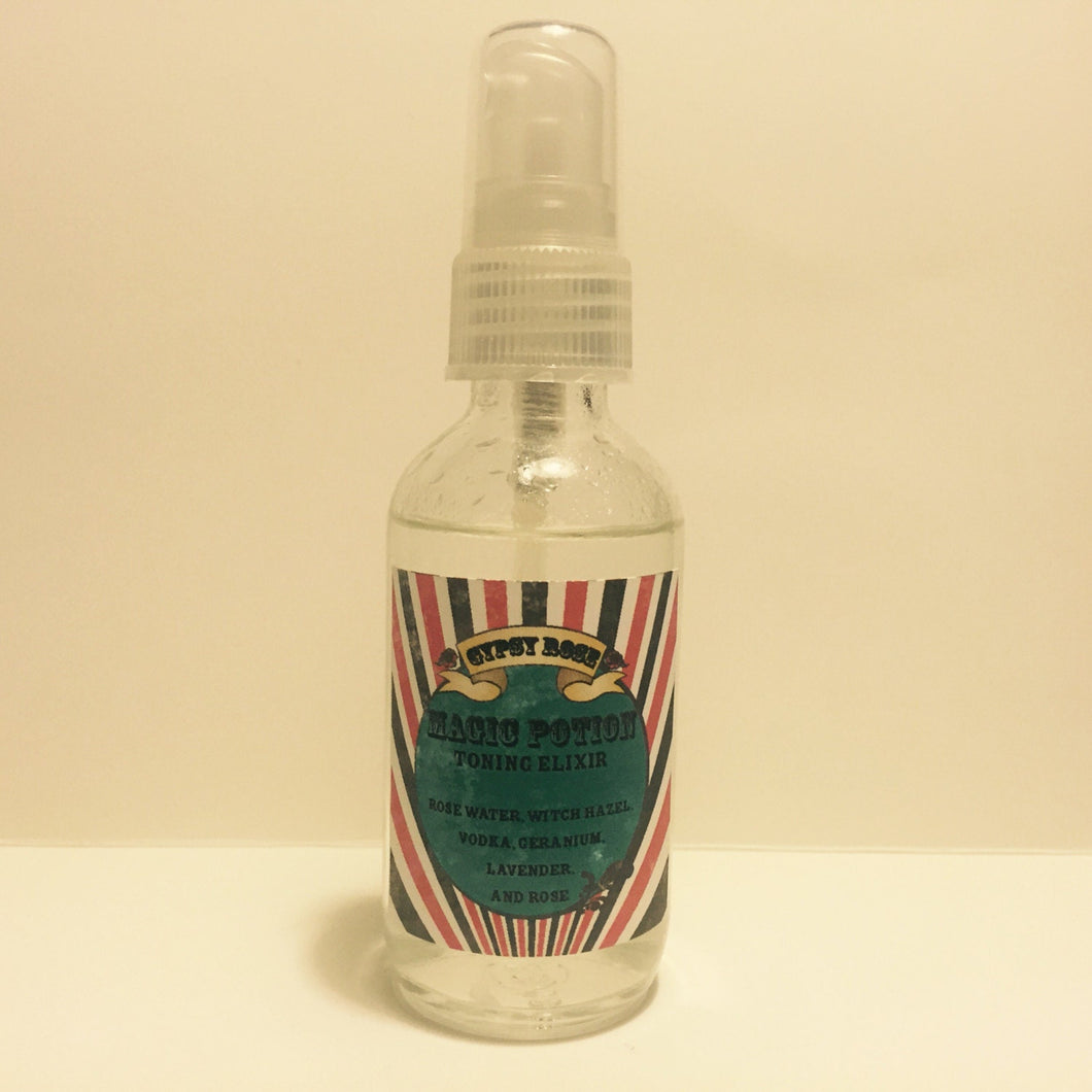 Wonder Tonic Toning Elixir All Natural Facial Toner - Magic Potion
