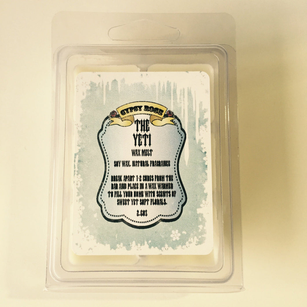 Yeti Limited Edition Holiday Jasmine Ylang Ylang Clary Sage Wax Melt - Gypsy Rose Cosmetics