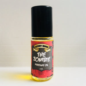 Zombie Limited Edition Halloween Perfume Oil Oakmoss Sandalwood Sage Myrrh- Gypsy Rose Cosmetics