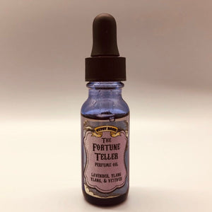 Fortune Teller Perfume Oil Lavender Ylang Ylang Vetiver  - Gypsy Rose Cosmetics