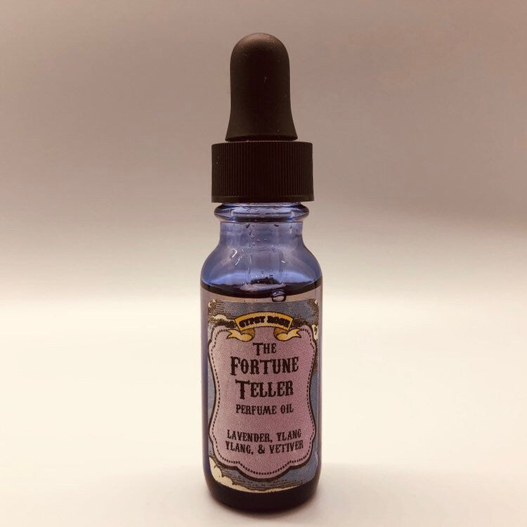 Fortune Teller Perfume Oil Lavender Ylang Ylang Vetiver  - Gypsy Rose Cosmetics