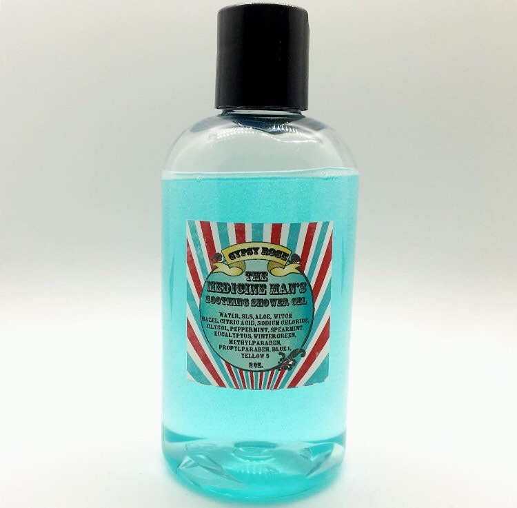 Medicine Man Shower Gel Peppermint Eucalyptus - Gypsy Rose Cosmetics
