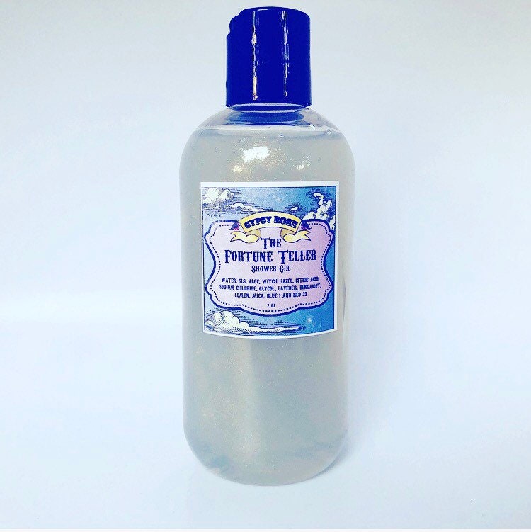 Fortune Teller Shower Gel Lavender Bergamot Lemon - Gypsy Rose Cosmetics