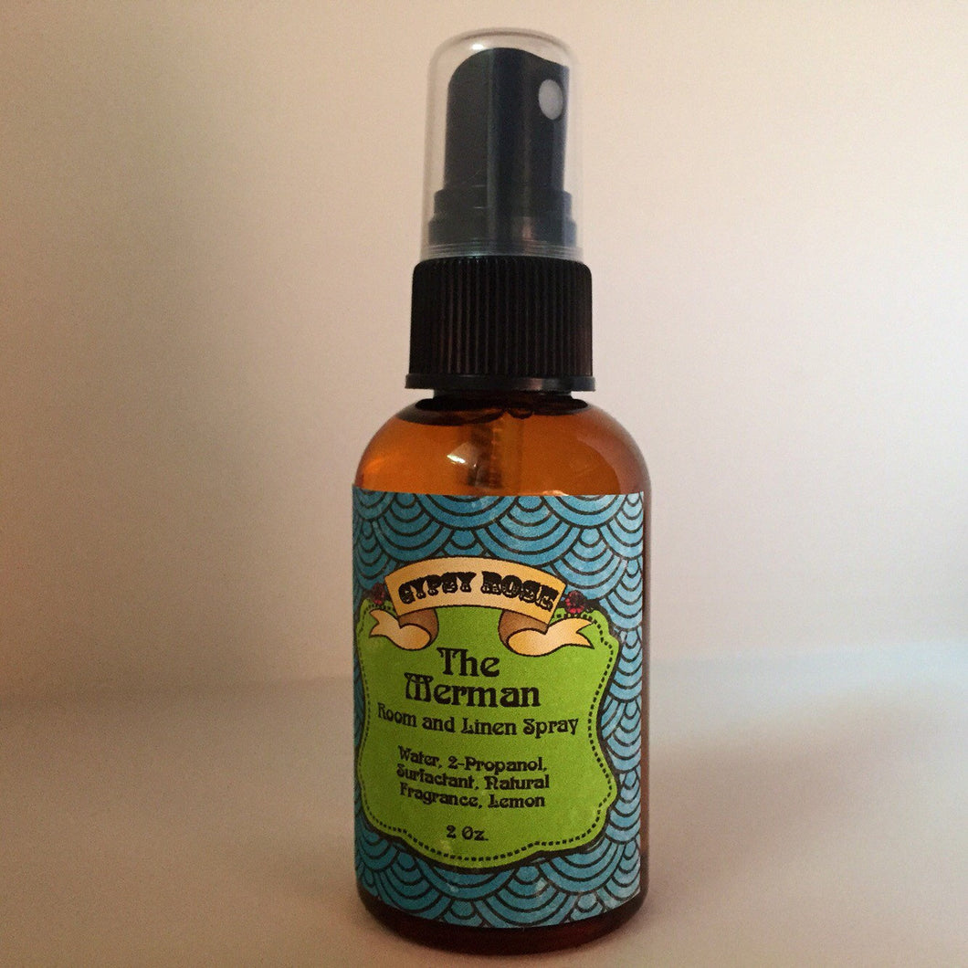 Merman Room & Linen Spray Lemon Lime - Gypsy Rose Cosmetics