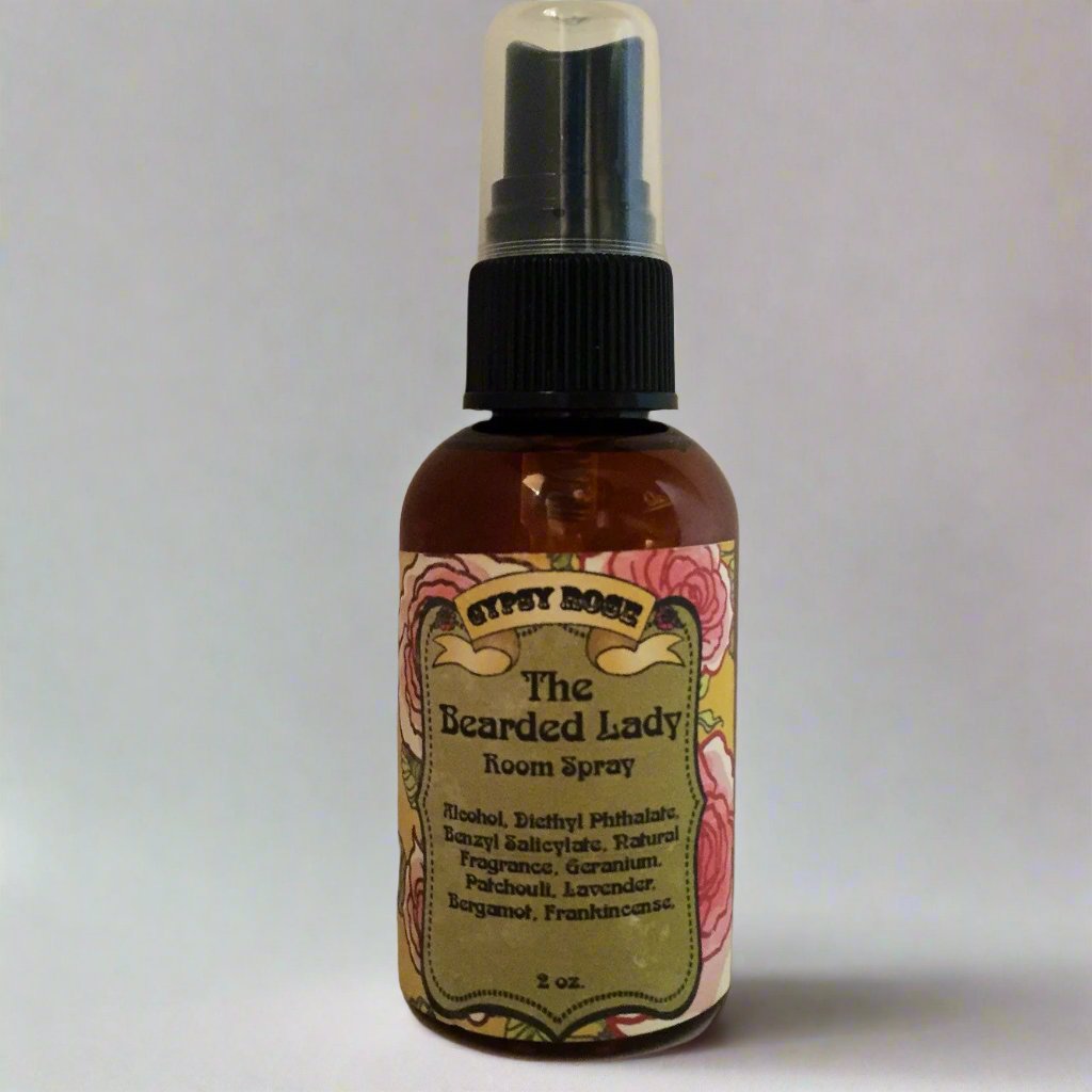 Bearded Lady Room and Linen Spray Patchouli Frankincense  - Gypsy Rose Cosmetics