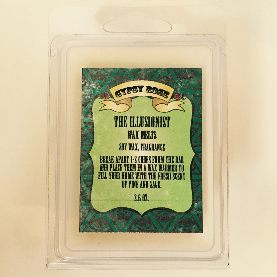 Illusionist Wax Melt Pine Sage - Gypsy Rose Cosmetics
