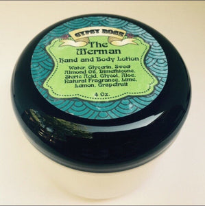 Merman Citrus Light Hand & Body Lotion Lemon Lime Grapefruit  - Gypsy Rose Cosmetics