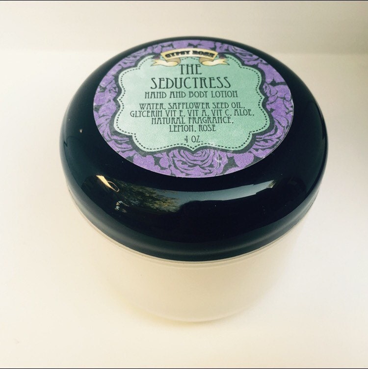 Seductress Rose Lemon Hand & Body Lotion   - Gypsy Rose Cosmetics