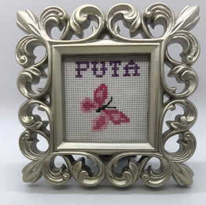 Puta - naughty vulgar cross stitch crossstitch