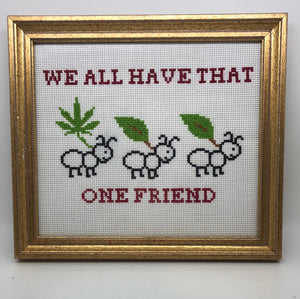 We all have that one friend-naughty vulgar cross stitch crossstitch