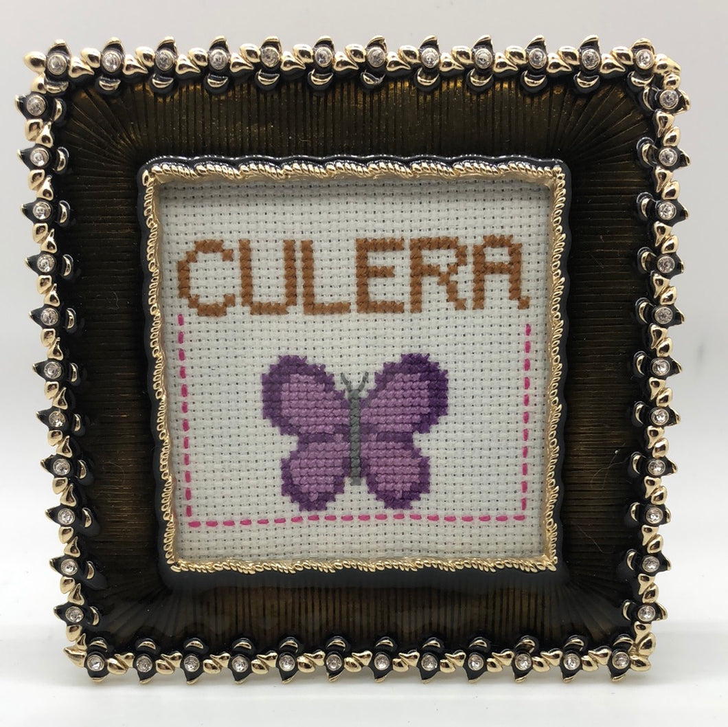 Culera- naughty vulgar cross stitch crossstitch