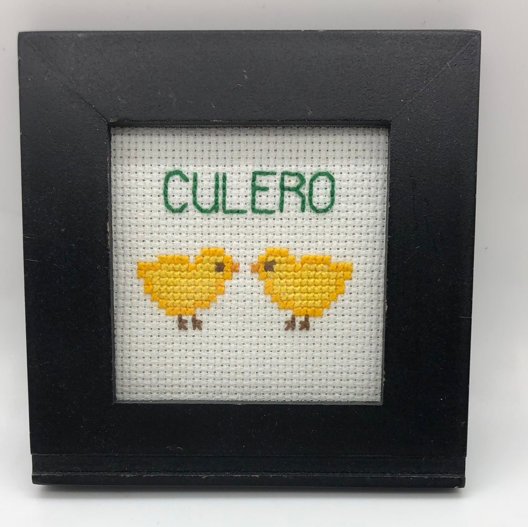 Culero- naughty vulgar cross stitch crossstitch